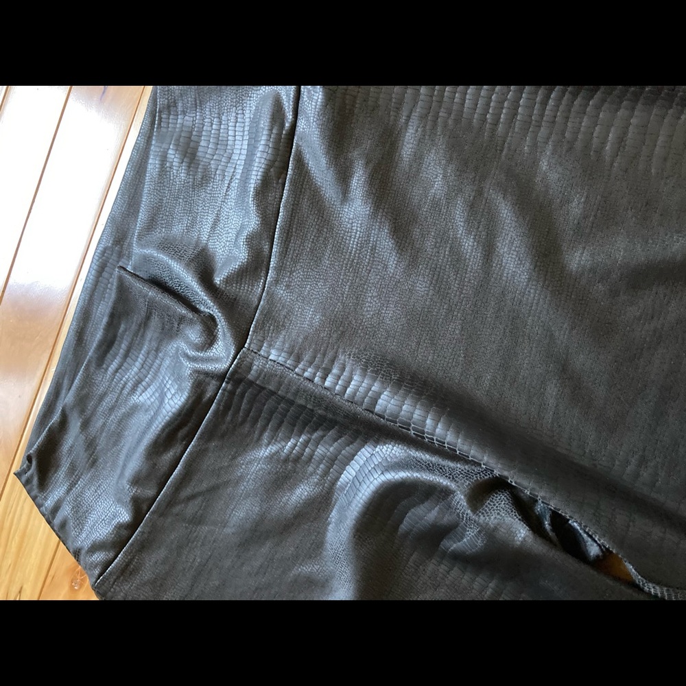 Faux Leather Leggings Small